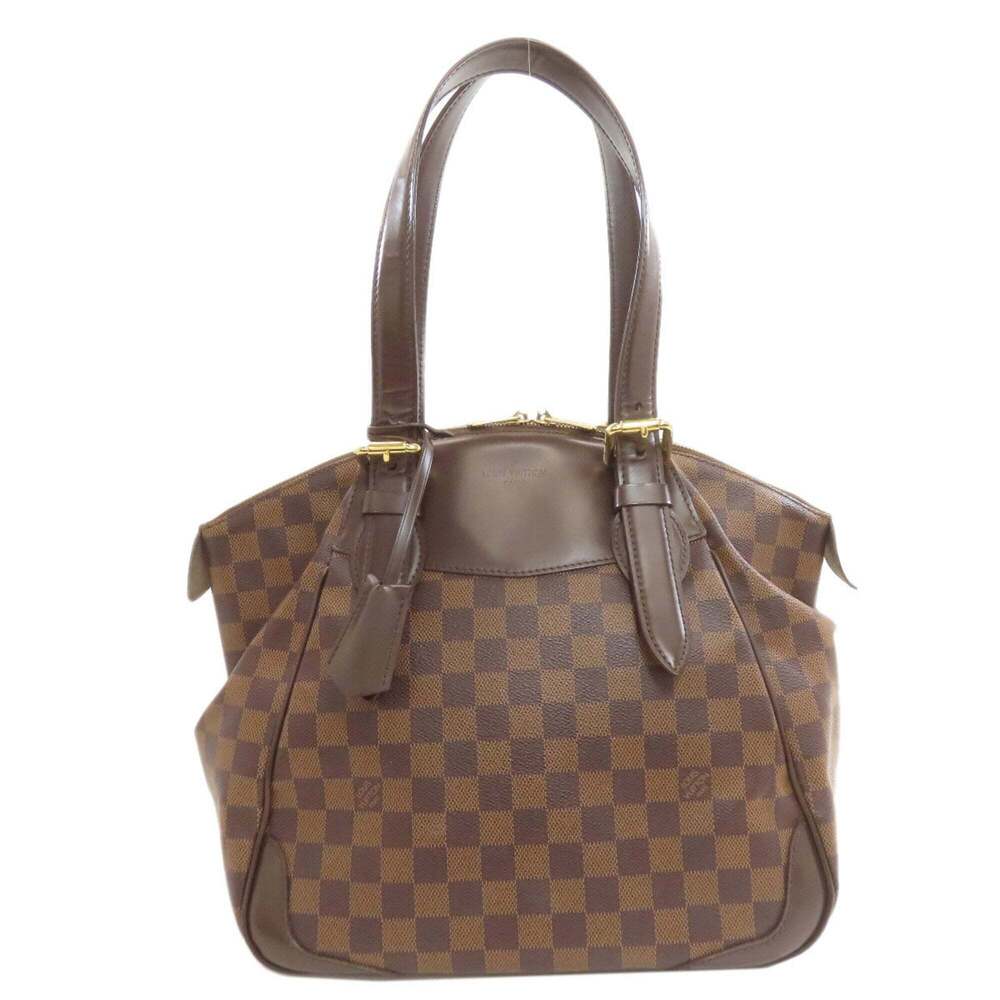 LOUIS VUITTON Brown Damier Canvas Tote Bag